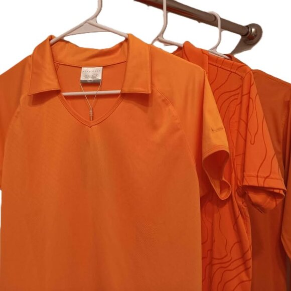 Orange "school colors" ladies/youth tops (set of 4) - Picture 2 of 4